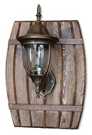 Светильник настенный №4 "Бочка" с декоративным элементом в Ульяновске