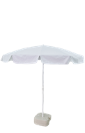 Зонт для сада BREEZE 200, белый в Казани
