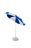 Зонт для сада BREEZE 200, синий, белый в Новосибирске